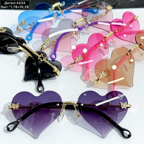 Дитячі 031 (AX24) Захист UV. Ціна за 6шт.